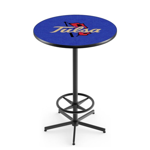42" Black Tulsa Pub Table